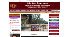 Desktop Screenshot of kvbsfkrishnanagar.org